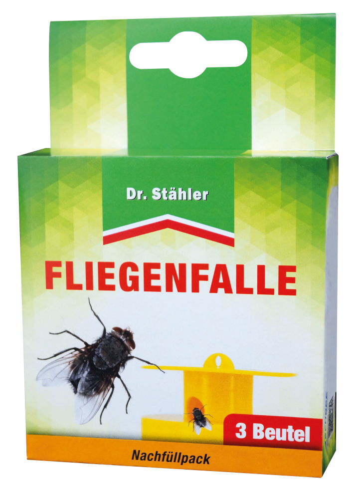 Dr. Stähler Garten-Apotheke Fliegen-Falle für den Außenbereich Nachfüllpackung